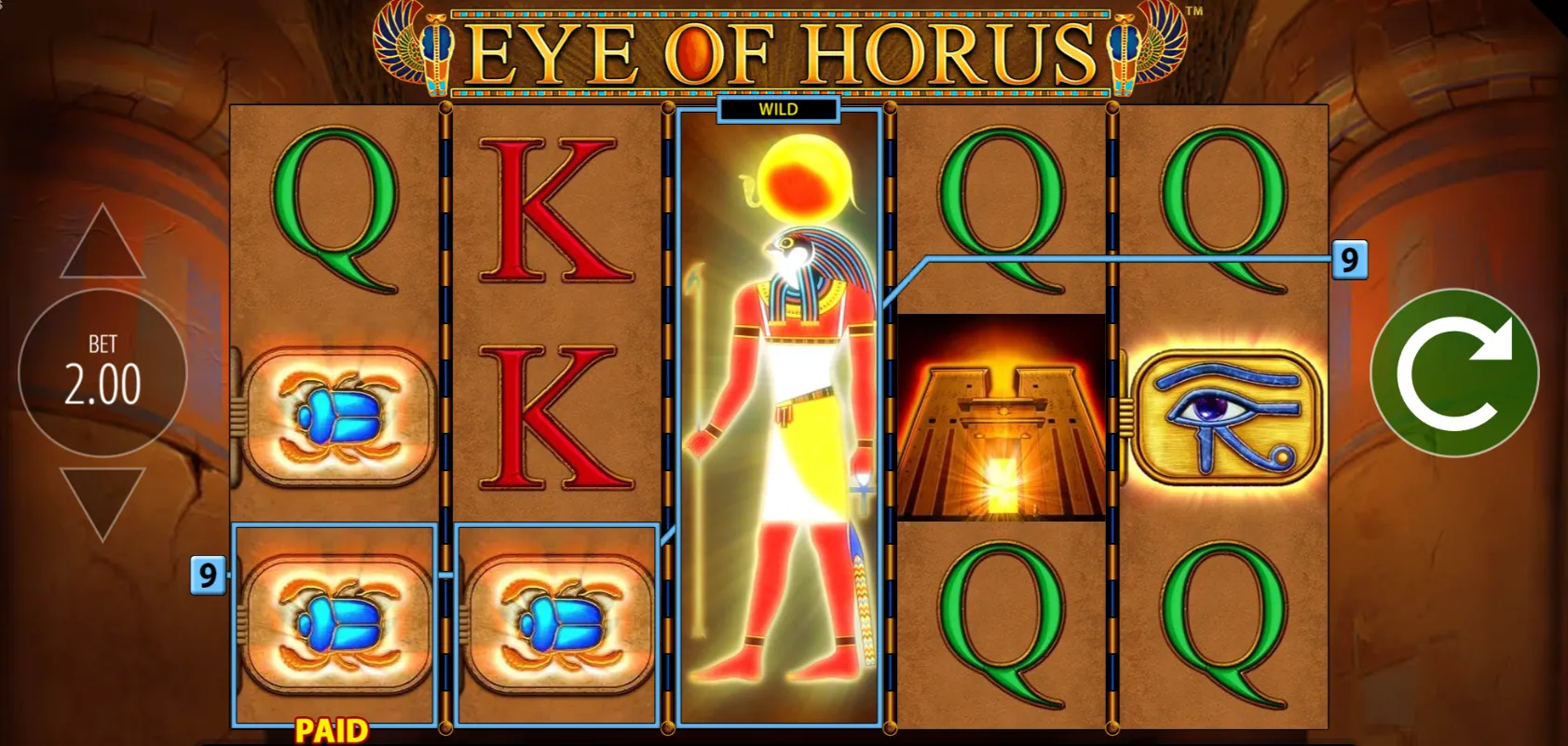 Eye of Horus kostenlos entdecken und genießen